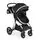 Moni 3 In 1 Set Alina Black-Onyx - საბავშვო ტრანსფორმერი ეტლის კომპლექტი, 2 image