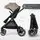 KikkaBoo Ava 3in1 Beige - საბავშვო ეტლის კომპლექტი, 10 image