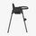 KikkaBoo Jammy Black, White, Grey საკვები სკამ-მაგიდა, 6 image