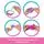 Barbie Pop Reveal Treat Series Doll & Accessories Set - ბარბი ფერის ტრანსფორმაციით, 4 image