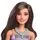Barbie Doll Fashionista in Sequined Purple Dress And Silvery Accessories  - ბარბის თოჯინა, 3 image