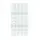 KikkaBoo Mattress Fantasia 60x120x9cm Jungle King White ბამბის მატრასი, 2 image