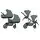 Anex Modu Double  4x1 Greeny - საბავშვო ტყუპების ეტლის კომპლექტი