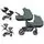 Anex Modu Double  6x1 Greeny - საბავშვო ტყუპების ეტლის კომპლექტი