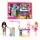 Barbie Beach Boardwalk Playset With Brooklyn” & “Malibu” Dolls ბარბის თოჯინები აქსესუარებით