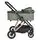Moni Baby stroller 4 in 1 Merci Dark-green - საბავშვო ეტლის კომპლექტი, 18 image