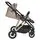 Moni Baby stroller 4 in 1 Merci Beige - საბავშვო ეტლის კომპლექტი, 9 image