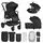 Moni Baby stroller 4 in 1 Merci Onyx-Black - საბავშვო ეტლის კომპლექტი