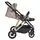 Moni Baby stroller 4 in 1 Merci Beige - საბავშვო ეტლის კომპლექტი, 10 image