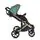 Cangaroo Baby stroller 4 in 1 Eggo Emerald-blue - საბავშვო ეტლის კომპლექტი, 7 image