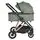Moni Baby stroller 4 in 1 Merci Dark-green - საბავშვო ეტლის კომპლექტი, 17 image
