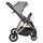 Moni Baby stroller 4 in 1 Merci Stone-grey - საბავშვო ეტლის კომპლექტი, 7 image