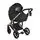 Cangaroo Baby stroller 4 in 1 Eggo Caviar-black - საბავშვო ეტლის კომპლექტი, 13 image