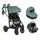 Cangaroo Baby stroller 4 in 1 Eggo Emerald-blue - საბავშვო ეტლის კომპლექტი