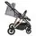 Moni Baby stroller 4 in 1 Merci Stone-grey - საბავშვო ეტლის კომპლექტი, 9 image