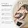 KikkaBoo Electrical swing BeeMoove Grey - საბავშვო ელექტრო შეზლონგი, 7 image