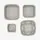 KikkaBoo Snack box set 3 pcs Platinum Silicone Sand - საბავშვო საკვების ბოქსი, 3 image