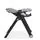 Cangaroo High chair Neron grey - საკვები სკამ-მაგიდა, 6 image
