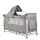 Cangaroo ISLEEP GREY ორ დონიანი საწოლ-მანეჟი, 6 image