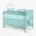 Kikkaboo Baby Cot 2 levels Nighty Night Mint - საბავშვო ორ დონიანი საწოლ-მანეჟი, 2 image