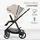 KikkaBoo Mia  4in1 Beige - საბავშვო ეტლის კომპლექტი, 4 image
