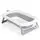 Cangaroo Foldable baby bath bet Balena Grey - ჩვილის დასაკეცი აბაზანა, 2 image