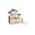 Tooky Toy Kids Play Doll House Family Figures Furniture Pet-საბავშვო თოჯინების სახლის ნაკრები ავეჯით, ფიგურებითა და შინაური ცხოველით, 2 image