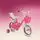 Byox Children Bicycle 14 Flower Candy - საბავშვო ველოსიპედი, 2 image