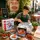Wooden Toy Pizza Oven With Accsesoriess - ხის სათამაშო პიცის საცხობი აქსესუარებით, 2 image
