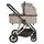 Moni Baby stroller 4 in 1 Merci Beige - საბავშვო ეტლის კომპლექტი, 17 image