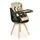 Cangaroo High Chair Tiramisu 2 In 1 Gold Limited Edition საკვები სკამ-მაგიდა, 12 image