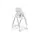 Cangaroo High Chair Bueno Grey - საკვები სკამ-მაგიდ, 3 image