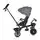 Byox Tricycle Summer Grey სასეირნო ველო-ეტლი, 11 image
