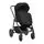 KikkaBoo Modena 4in1 With Carrycot Black საბავშვო ეტლის კომპლექტი + საჩუქარი პორტატული საწოლი, 6 image