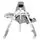 Moni High chair and swing with a gift Fuji grey - ტრანსფორმერი სკამ-მაგიდა/ელექტრო შეზლონგი, 16 image