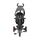 Byox Tricycle Summer Grey სასეირნო ველო-ეტლი, 3 image