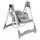 Moni High chair and swing with a gift Fuji grey - ტრანსფორმერი სკამ-მაგიდა/ელექტრო შეზლონგი, 15 image