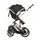 KikkaBoo Darling Black 3in1 2024 With I-Size Car Seat  საბავშვო ეტლის კომპლექტი + საჩუქარი პორტატული საწოლი, 5 image