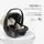 KikkaBoo Modena 4in1 With Carrycot Beige საბავშვო ეტლის კომპლექტი + საჩუქარი პორტატული საწოლი, 10 image