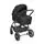 KikkaBoo Modena 4in1 With Carrycot Black საბავშვო ეტლის კომპლექტი + საჩუქარი პორტატული საწოლი, 4 image