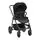 KikkaBoo Modena 4in1 With Carrycot Black საბავშვო ეტლის კომპლექტი + საჩუქარი პორტატული საწოლი, 7 image