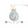 Moni Toys Baby bed bell Penguin blue -  მობაილი, 2 image