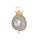 Moni Toys Baby bed bell Penguin Grey -  მობაილი, 2 image