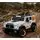 Mercedes Off Road Car White With Eva Wheels - ელექტრო მანქანა კაუჩუკის საბურავებით, 12 image