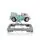 Cangaroo Baby Walker Shelby Mint ჭოჭინა, 3 image