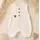 Ivory Linen Romper - ჩვილის რომპერი