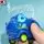 Pull Back Blue Car with Watch - საბავშვო საათი სათამაშო მანქანით, 5 image