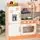 Wooden Corner Kitchen Playset With Accessories - საბავშვო ხის კუთხის სამზარეულო, 7 image