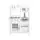 Classic Wooden Toy Kitchen Playset White - საბავშვო ხის სამზარეულო, 4 image