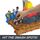 Hot Wheels HNB96 Monster Trucks Arena Smashers Bone Shaker Ultimate Crush Yard  საბავშვო სათამაშო ტრასა, 6 image